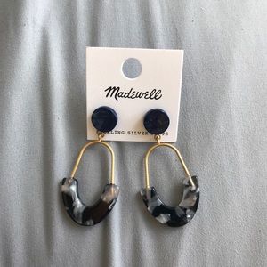 Madewell acetate drop earrings